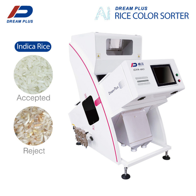 Mesin Sortasi Warna Beras Mini CCD 64 Saluran Untuk Pertanian