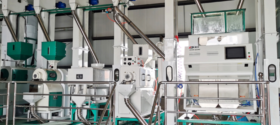 Dreamplus Rice Color Sorter Keakuratan Tinggi 99,99% Mesin Sorting