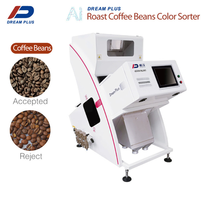 96 Saluran Industri Penyortir Warna Biji Kopi Dengan Kamera CCD