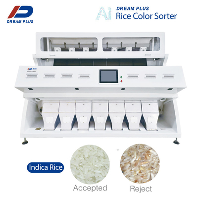 Dreamplus Rice Color Sorter Keakuratan Tinggi 99,99% Mesin Sorting