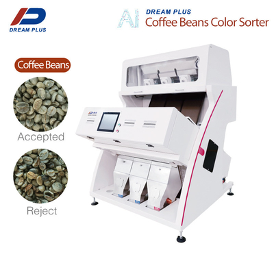 Kamera CCD RGB Mesin Sortir Biji Kopi 3 Saluran 192 Saluran Akurasi Tinggi