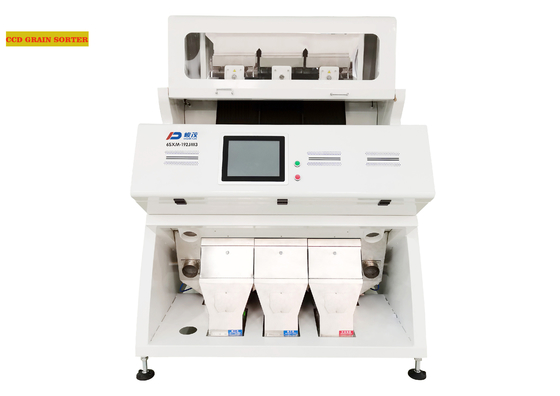 CCD Grain Color Sorter 192 Channel Dengan Ejector Frekuensi Tinggi