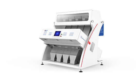 4 Chutes PET Flake Plastic Sorting Machine Mudah Diambil Biru Muda Kuning Muda