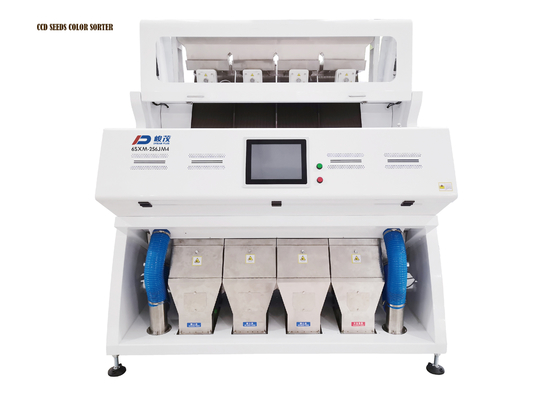 CCD Seeds Color Sorter 4 Chute Akurasi Penyortiran 99%.