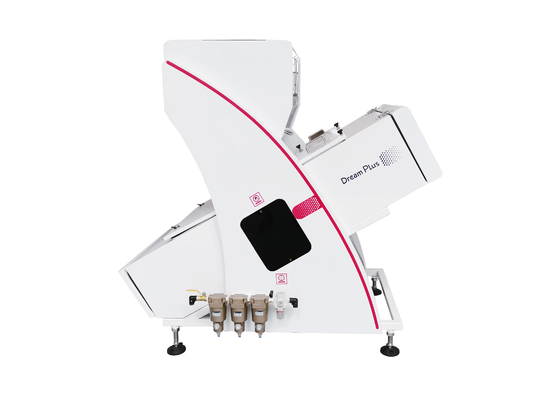 Mini CCD RGB Jagung Mesin Penyortir Warna Gandum 80 Saluran Optik