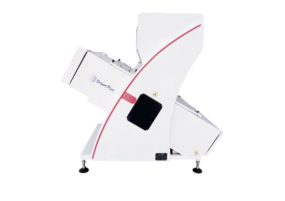 Penyortir Warna Gandum CCD Dengan RGB 2 Chutes 160 Saluran