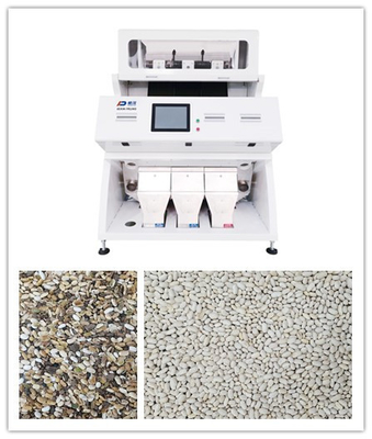 5400 Pixel RGB CCD White Beans Peralatan Penyortiran Optik 3 Peluncuran