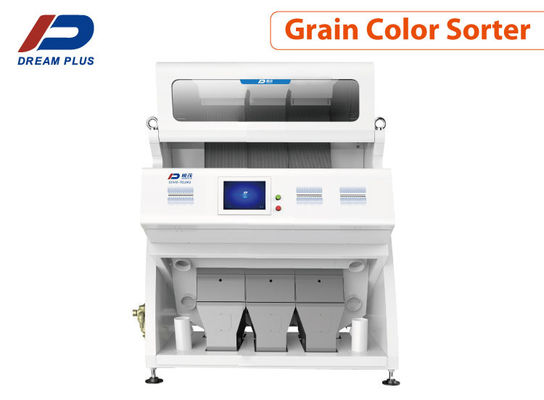 5400 Piksel Mesin Penyortir Warna Butir CCD Soba 3 Chutes