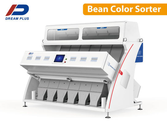 OEM Black Soya Bean Color Sorter 6 Chutes Dengan Kamera RGB