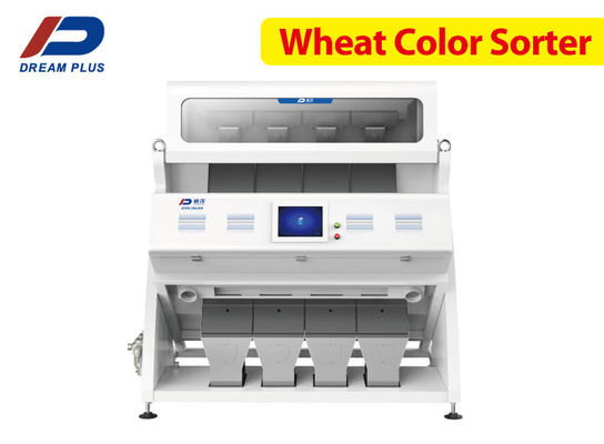 10-20t / H IR Mesin Sortasi Warna Gandum 4 Chute Keandalan Tinggi
