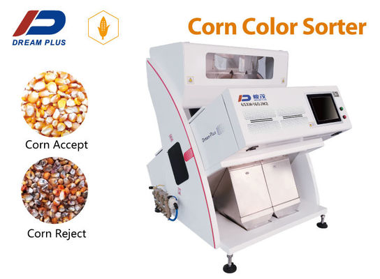 5400 Ccd Mini 2 Chutes Mesin Sortasi Warna Butir Industri Cerdas