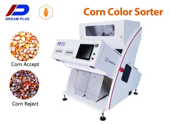5400 Ccd Mini 2 Chutes Mesin Sortasi Warna Butir Industri Cerdas