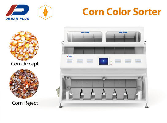 Mesin Grading Jagung Penyortir Warna 3.6kw 3.6kw Kapasitas 2-3 Ton