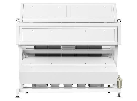 Optical 5 Chutes Window Camera Grain Color Sorter Kebisingan Rendah