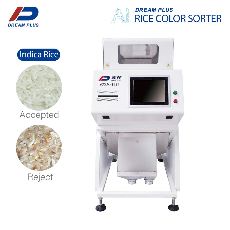 Mesin Sortasi Warna Beras Mini CCD 64 Saluran Untuk Pertanian