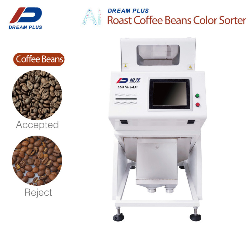 Penyortir Warna Mini Industri Untuk Biji Kopi 64 Saluran