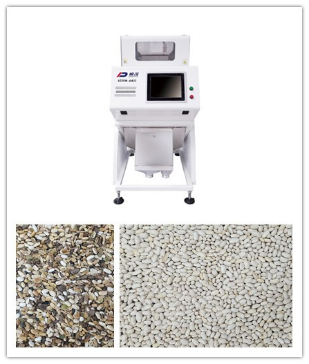 Mesin Penyortir Warna CCD Biji Putih Pertanian Mini Optical
