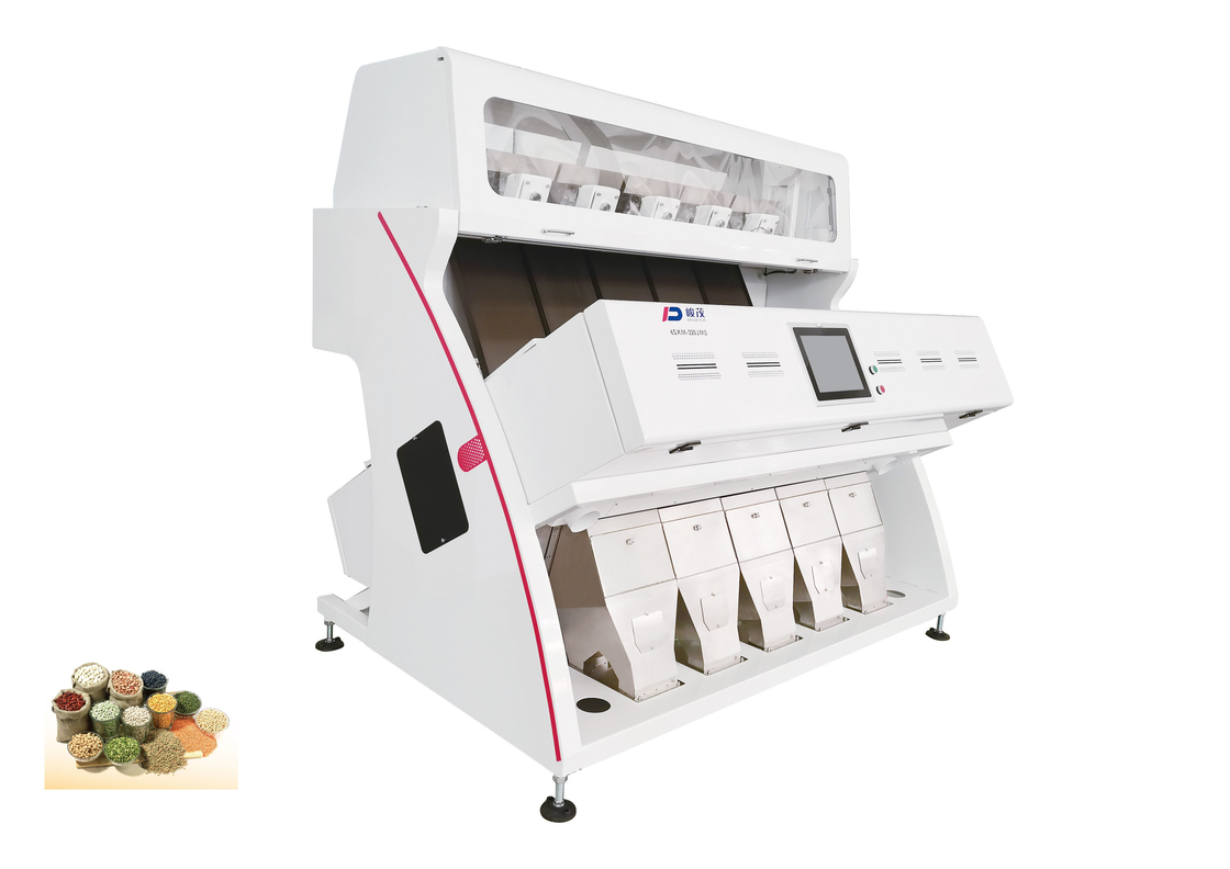 1360kgs Berat Benih Color Sorter Untuk Industri Terdepan Sorting