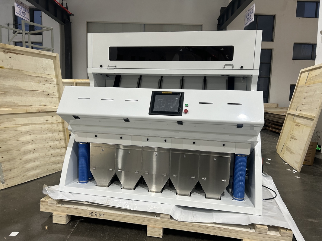 220V / 50Hz Power Supply Nut Sorting Machine Dengan Desain Ramah Pengguna Dan Toshiba Ccd Sensor