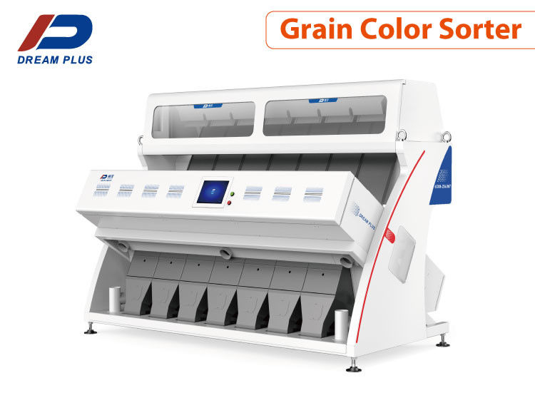 Dreamplus Ccd Sensor Mesin Sortasi Padi 7 Chute 448 Saluran