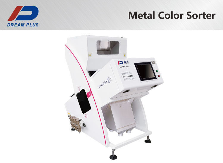 Scrap Metal Color Sorter equipment 80 Channel Dengan Pengenalan Presisi