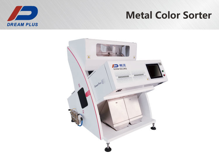 Mesin Penyortir Warna Logam Cerdas Mini Grading Warna Industri