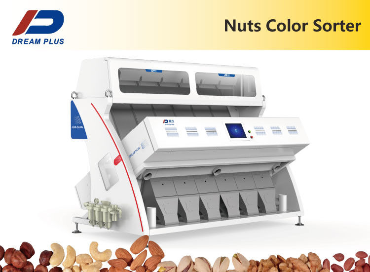 Penyortir Warna Kacang Optik Untuk Kacang Mete Almond 384 Saluran