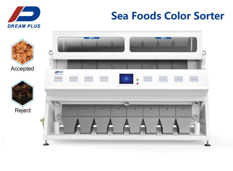 Mesin Sortasi Warna Udang 4.6kw Untuk Pengolah Makanan Laut
