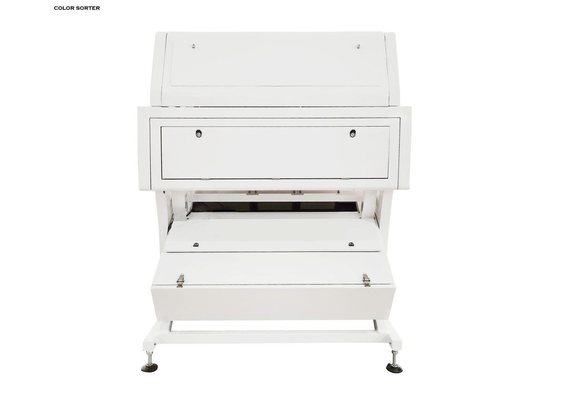 Kapasitas 0.6 - 1.2t/H Garlic Flakes Color Sorter 192 Channel